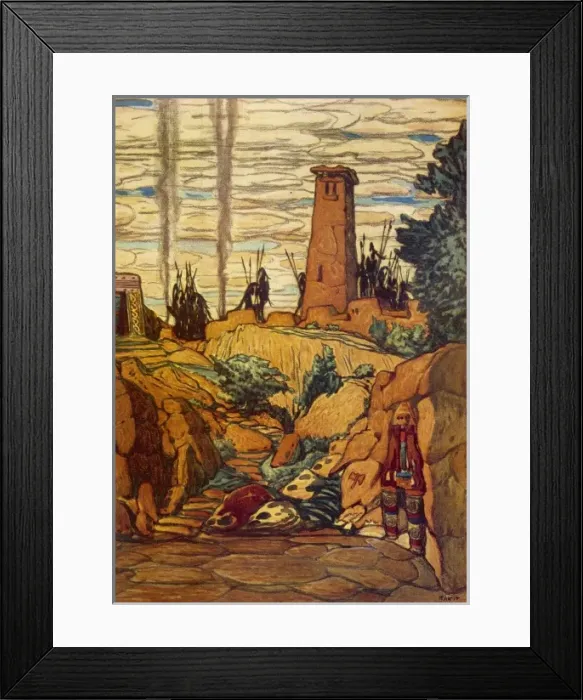 Framed Print : Decor, Helene De Sparte Framed Print : Decor, Helene De Sparte