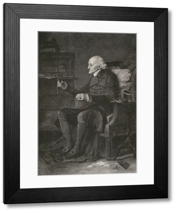 Framed Print : aRON BURR (1756 - 1836) Framed Print : aRON BURR (1756 - 1836)