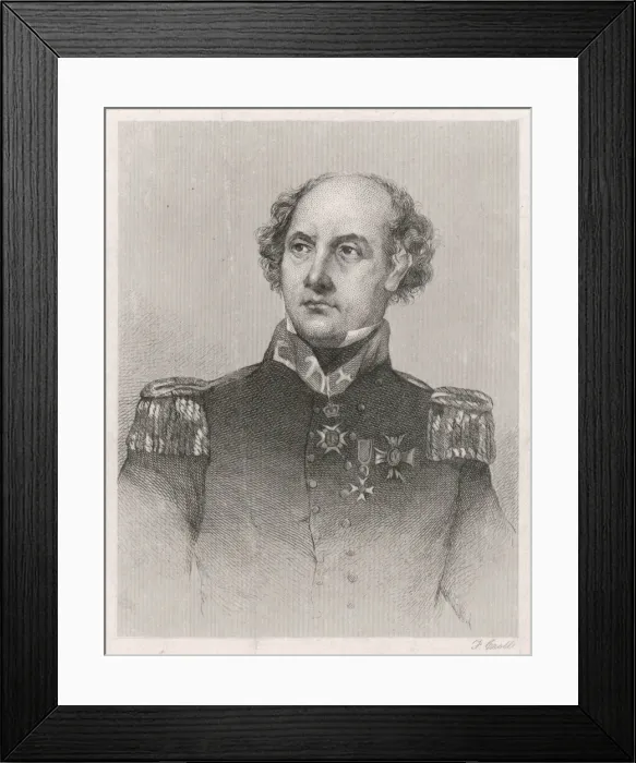 Framed Print : Sir John Franklin Framed Print : Sir John Franklin