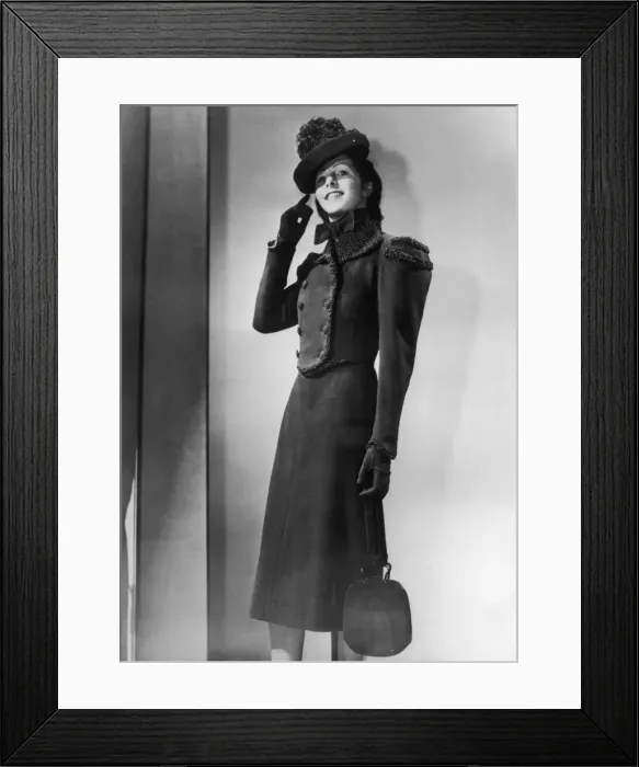 Framed Print : Tailor-Made with Fur Framed Print : Tailor-Made with Fur