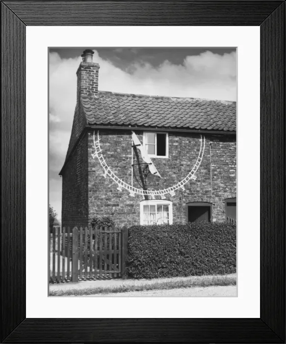 Framed Print : Giant Sundial Framed Print : Giant Sundial