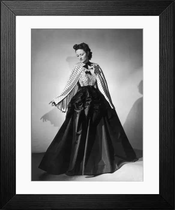 Framed Print : Crinoline Gown 1939 Framed Print : Crinoline Gown 1939