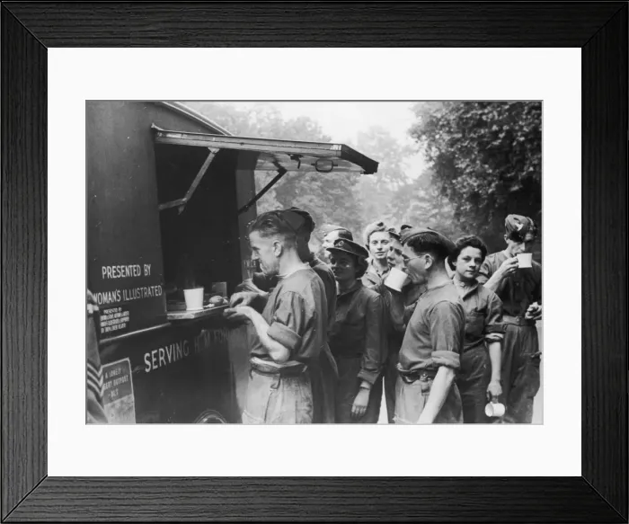 Framed Print : Ymca Tea Car Framed Print : Ymca Tea Car