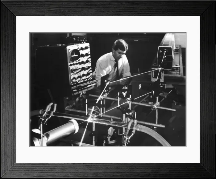 Framed Print : Laser Anemometer 1968 Framed Print : Laser Anemometer 1968