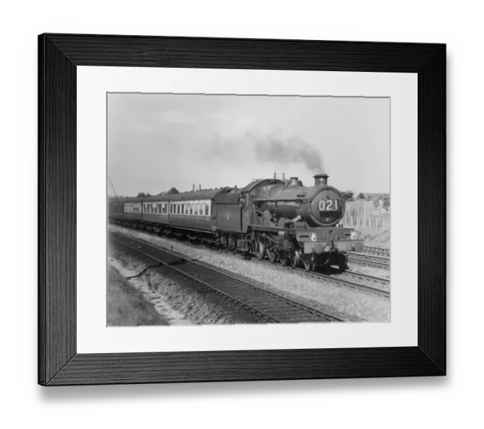 Framed Print : Summertime Special Train Framed Print : Summertime Special Train