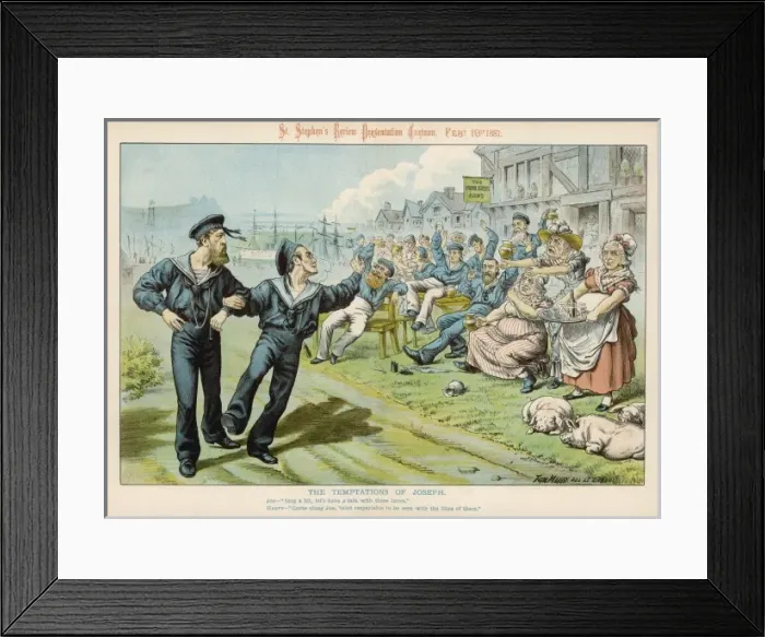Framed Print : Chamberlain Tempted Framed Print : Chamberlain Tempted