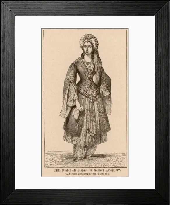 Framed Print : Rachel as Roxane Framed Print : Rachel as Roxane