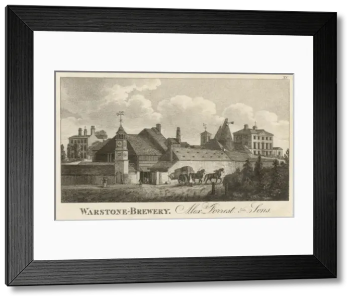 Framed Print : Warstone Brewery Framed Print : Warstone Brewery