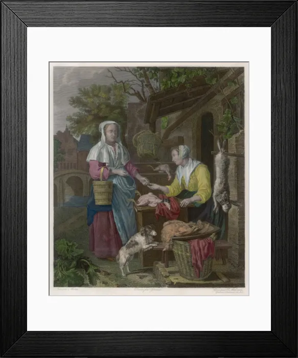 Framed Print : Game-Seller