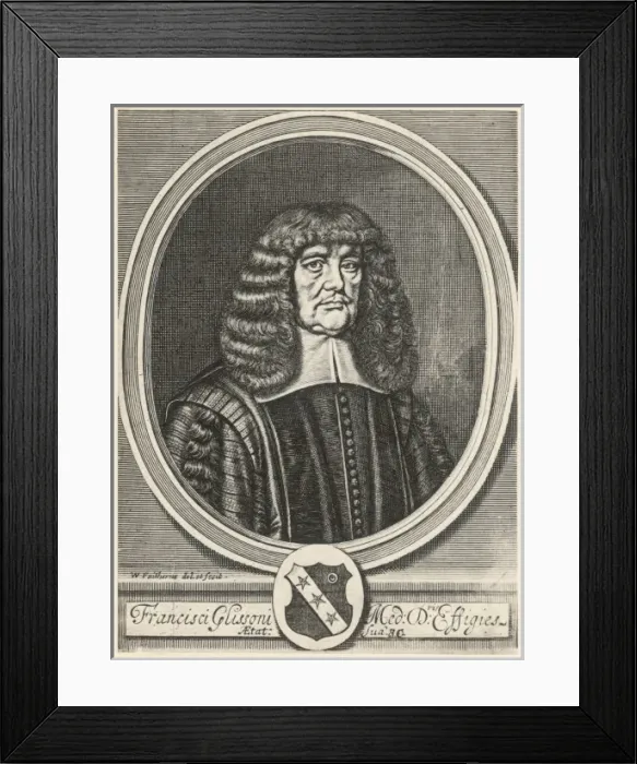Framed Print : Francis Glisson Framed Print : Francis Glisson