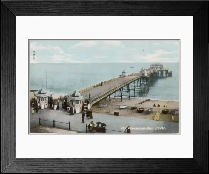 Framed Print : Dover Pier - 1
