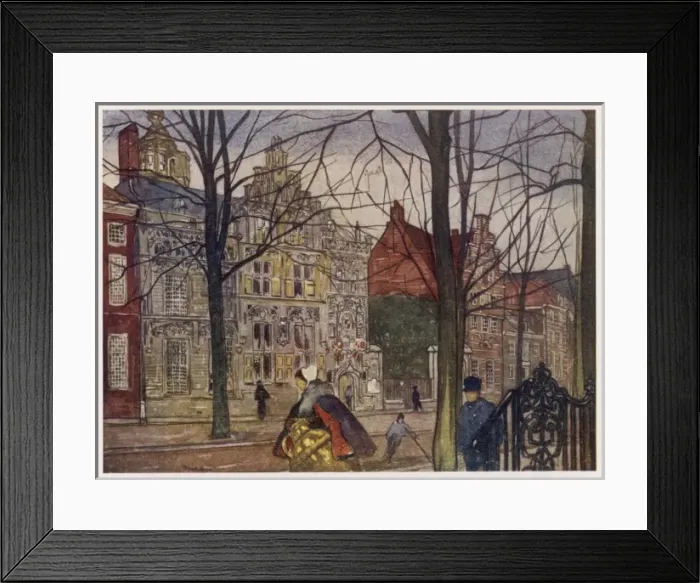 Framed Print : Netherlands / Delft 1904 Framed Print : Netherlands / Delft 1904