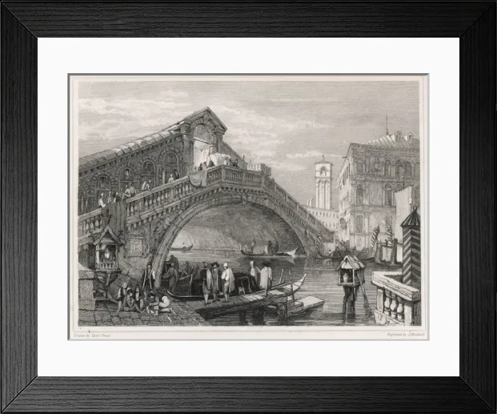 Framed Print : Venice / Rialto Bridge Framed Print : Venice / Rialto Bridge