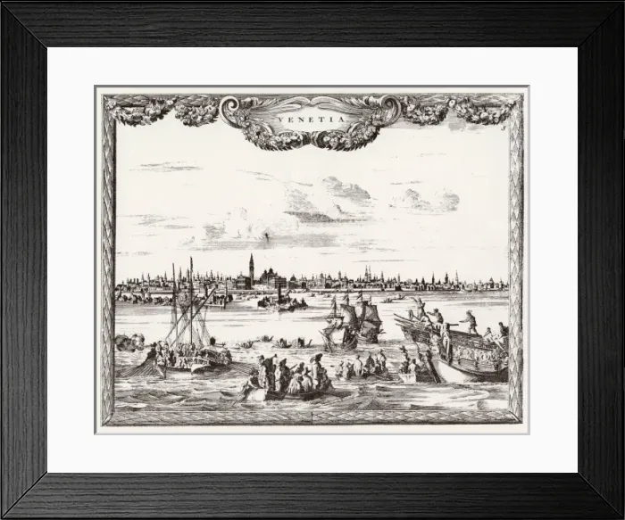 Framed Print : Venice / Distant C1700 Framed Print : Venice / Distant C1700