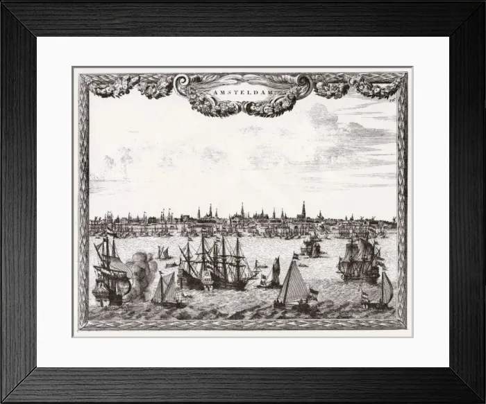 Framed Print : Amsterdam / Allard C1700 Framed Print : Amsterdam / Allard C1700