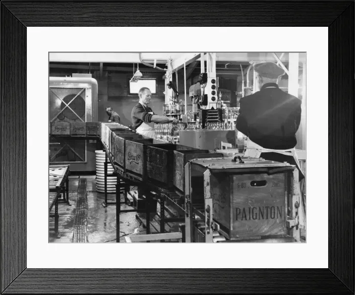 Framed Print : Mineral Water Factory Framed Print : Mineral Water Factory