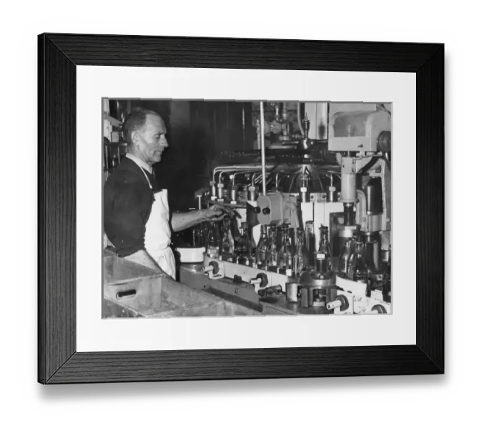 Framed Print : Mineral Water Factory Framed Print : Mineral Water Factory