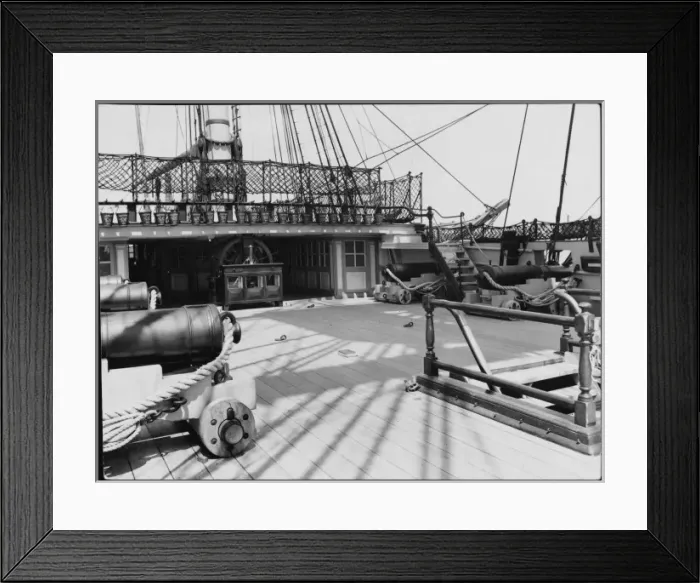 Framed Print : The Quarter Deck Framed Print : The Quarter Deck