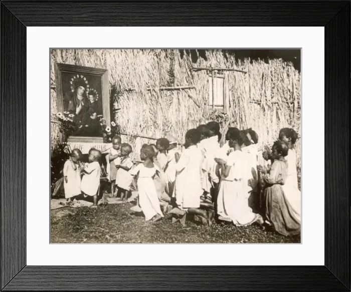 Framed Print : African Church School Framed Print : African Church School