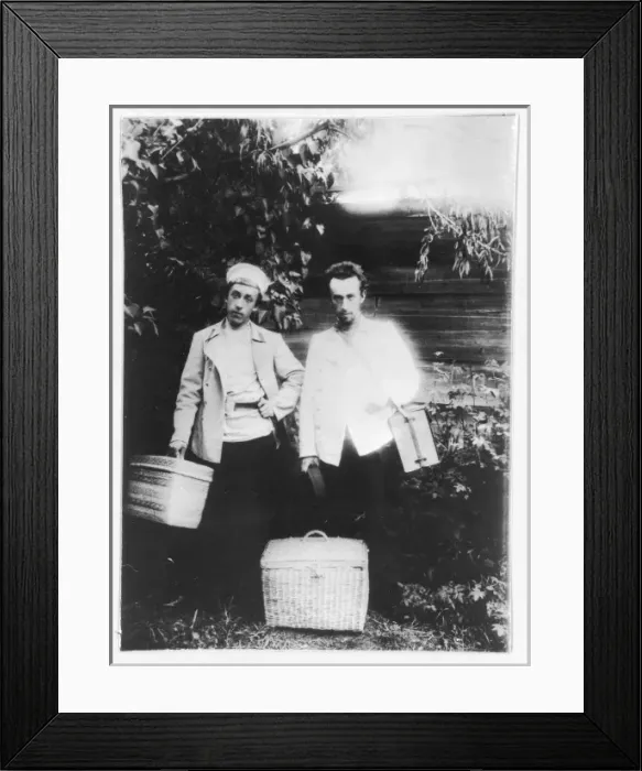 Framed Print : Russian Students / C1900 Framed Print : Russian Students / C1900