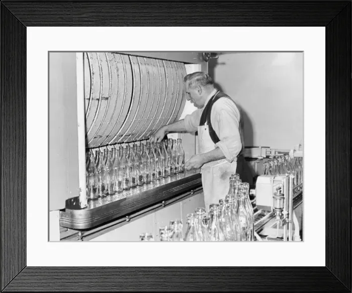 Framed Print : Mineral Water Factory Framed Print : Mineral Water Factory