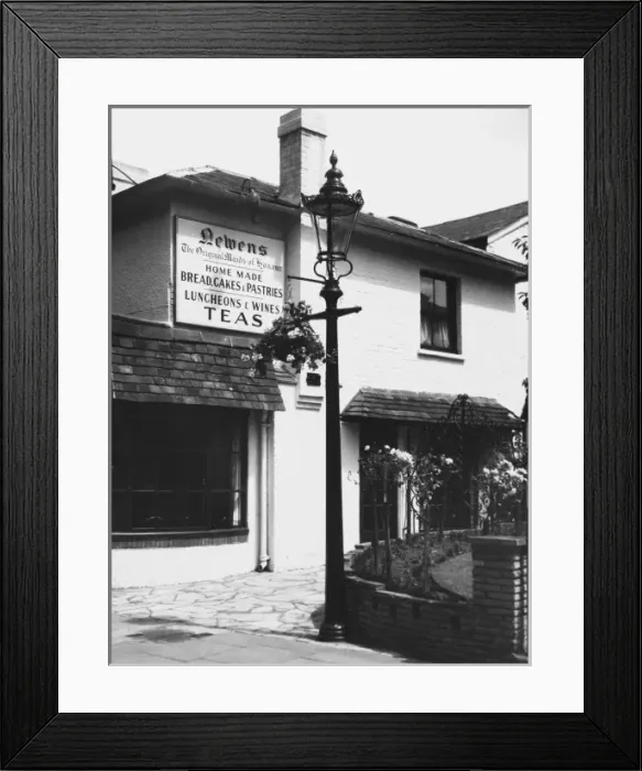 Framed Print : Tea Shop, Surrey Framed Print : Tea Shop, Surrey