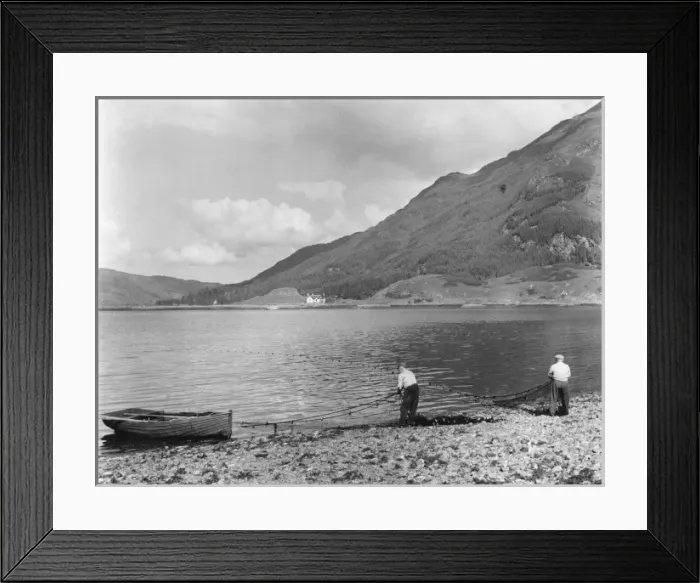Framed Print : Salmon Fishing Framed Print : Salmon Fishing