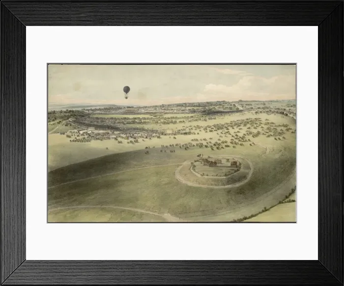 Framed Print : Epsom on Derby Day Framed Print : Epsom on Derby Day