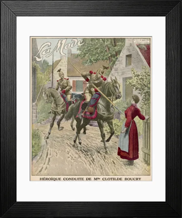 Framed Print : Saying No to the Hun Framed Print : Saying No to the Hun