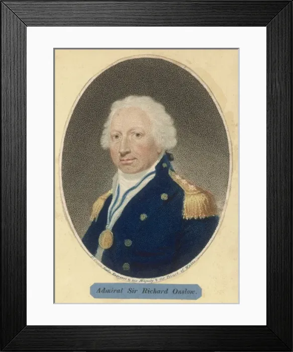 Framed Print : Sir Richard Onslow Framed Print : Sir Richard Onslow