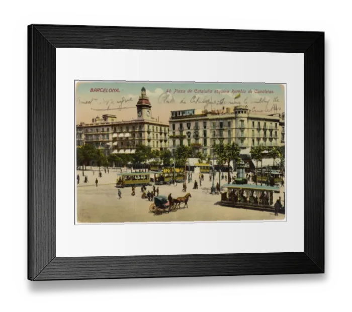 Framed Print : Spain / Barcelona C1908? Framed Print : Spain / Barcelona C1908?