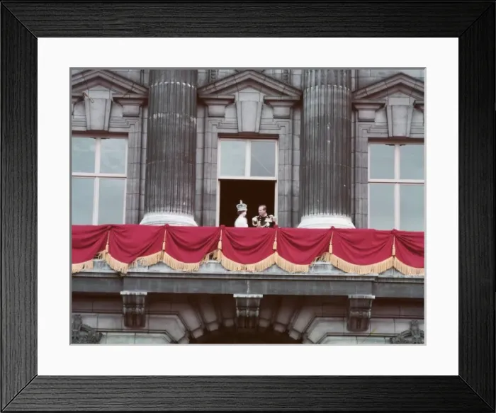 Framed Print : Coronation Day 1953 Framed Print : Coronation Day 1953