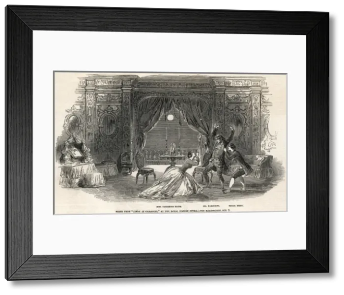 Framed Print : DONIZETTI / Linda di Chamounix Framed Print : DONIZETTI / Linda di Chamounix