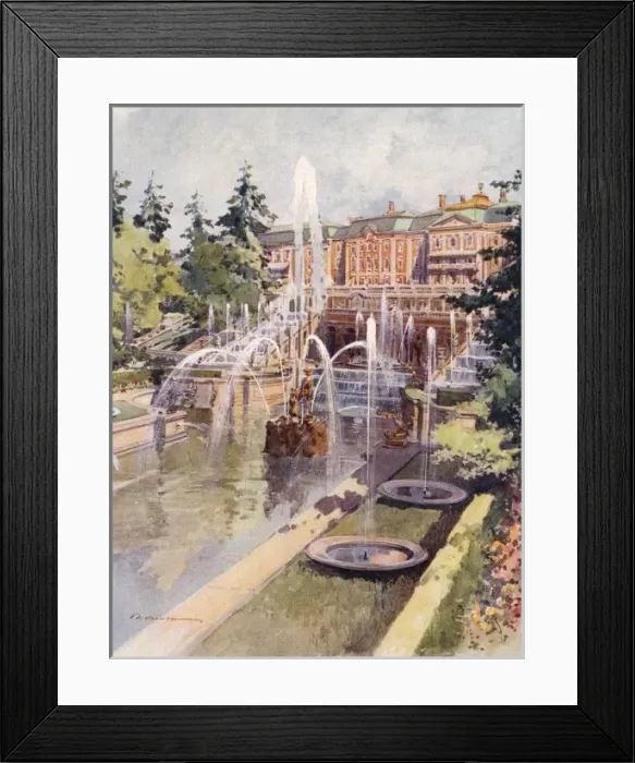 Framed Print : St Petersburg / Peterhof Framed Print : St Petersburg / Peterhof