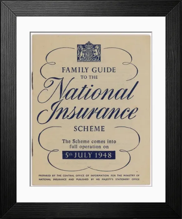 Framed Print : National Insurance Framed Print : National Insurance