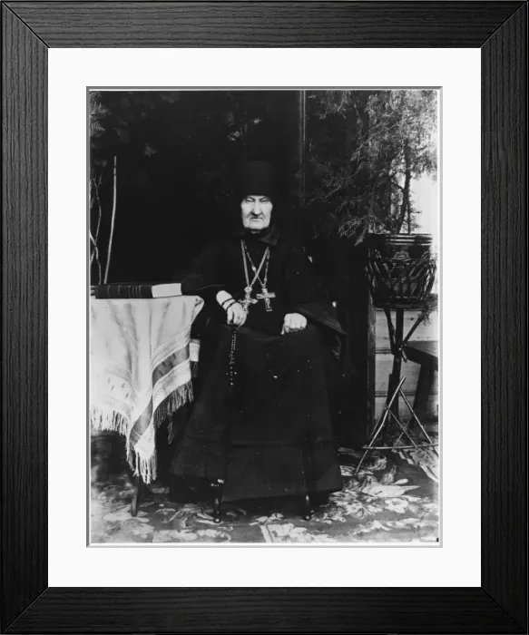 Framed Print : Russian Orthodox Priest Framed Print : Russian Orthodox Priest