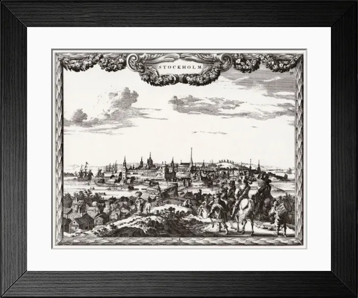 Framed Print : Stockholm / General C1700 Framed Print : Stockholm / General C1700