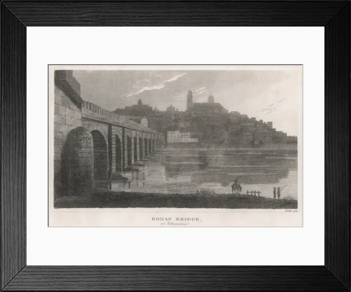 Framed Print : Spain / Salamanca Bridge Framed Print : Spain / Salamanca Bridge