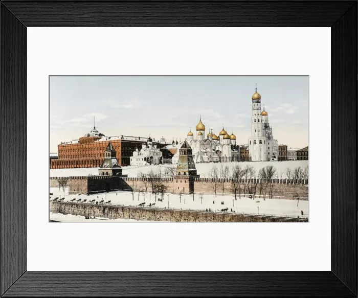 Framed Print : Moscow / Kremlin / Winter Framed Print : Moscow / Kremlin / Winter