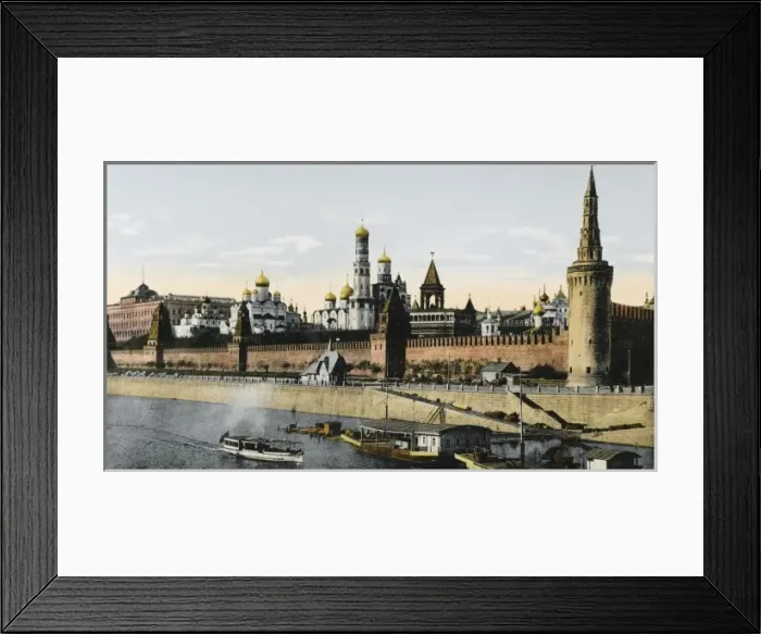 Framed Print : Moscow / Kremlin / River Framed Print : Moscow / Kremlin / River