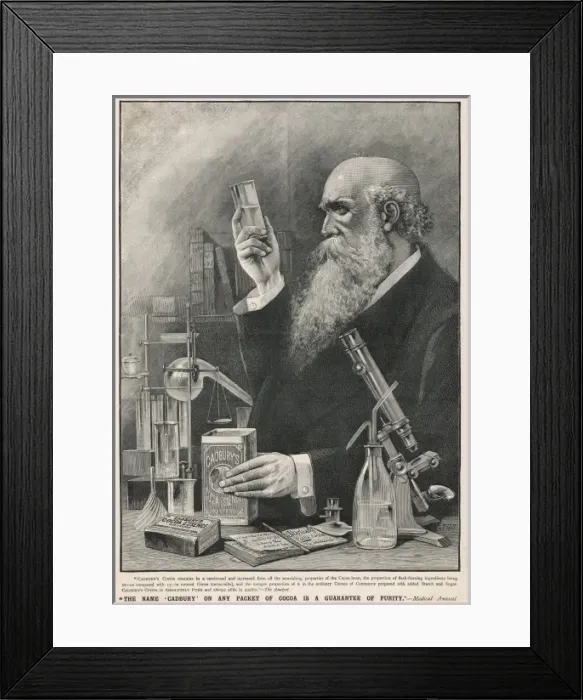 Framed Print : Scientist Loves Cadburys Framed Print : Scientist Loves Cadburys