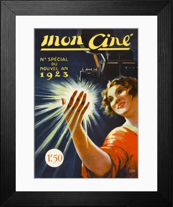 Framed Print : French Film Magazine Framed Print : French Film Magazine