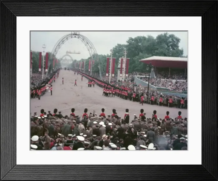 Framed Print : Coronation Day 1953 Framed Print : Coronation Day 1953