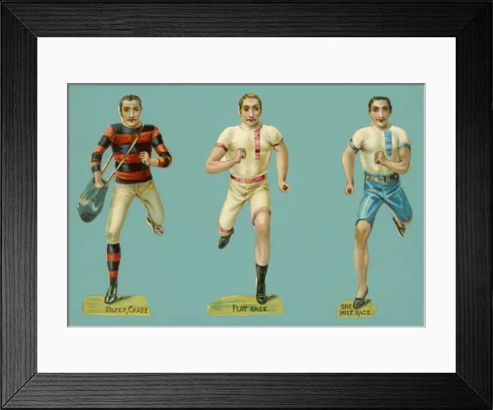 Framed Print : Athletic Outfits C19 Framed Print : Athletic Outfits C19