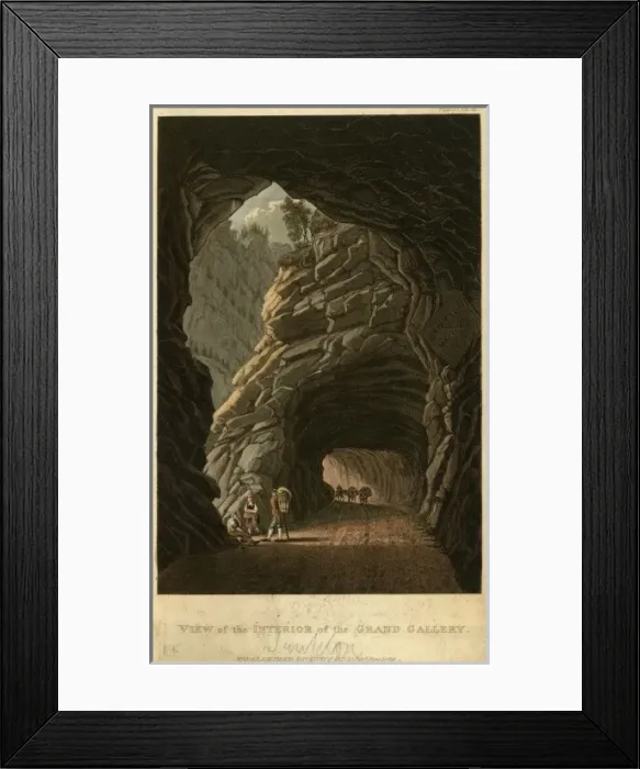 Framed Print : Simplon Pass 1819 Framed Print : Simplon Pass 1819