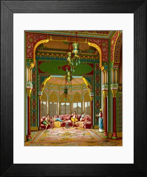 Framed Print : Istanbul / Sultan Palace Framed Print : Istanbul / Sultan Palace