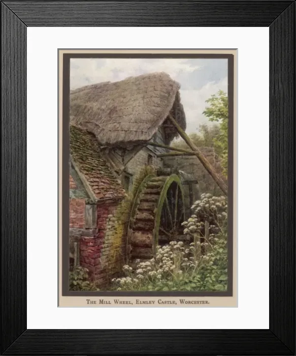 Framed Print : Water Mill at Elmley Framed Print : Water Mill at Elmley