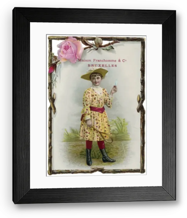Framed Print : Girls Plays Battledore Framed Print : Girls Plays Battledore