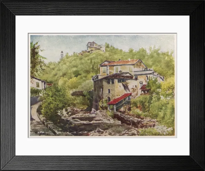 Framed Print : Olive Mill, Dolcedo Framed Print : Olive Mill, Dolcedo