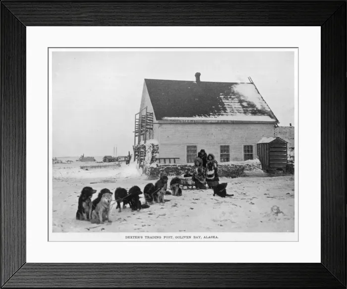 Framed Print : USA / Alaska / Goliven Bay Framed Print : USA / Alaska / Goliven Bay